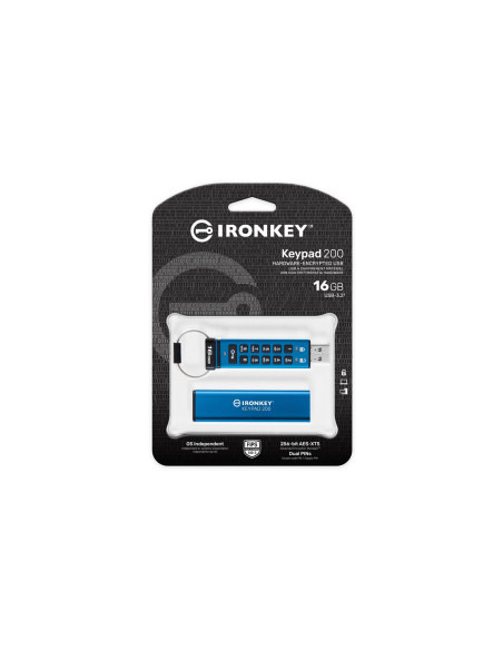 MEMORY DRIVE FLASH USB3.2/16GB IKKP200/16GB KINGSTON