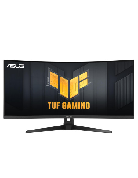 LCD Monitor, ASUS, TUF Gaming VG34VQ3B, 34", Gaming/Curved, Panel VA, 3440x1440, 16:9, 180Hz, 1 ms, Speakers, 90LM0AA0-B01170