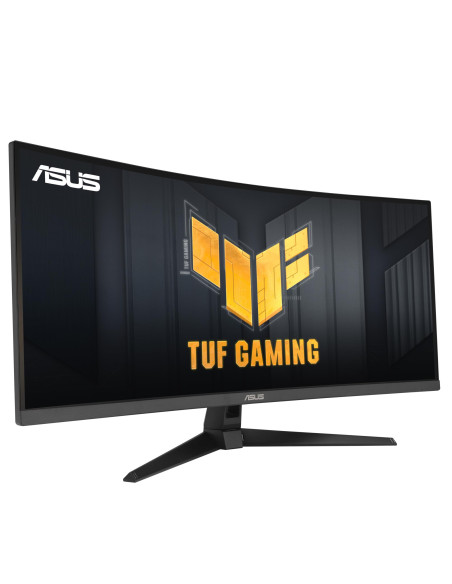 LCD Monitor, ASUS, TUF Gaming VG34VQ3B, 34", Gaming/Curved, Panel VA, 3440x1440, 16:9, 180Hz, 1 ms, Speakers, 90LM0AA0-B01170