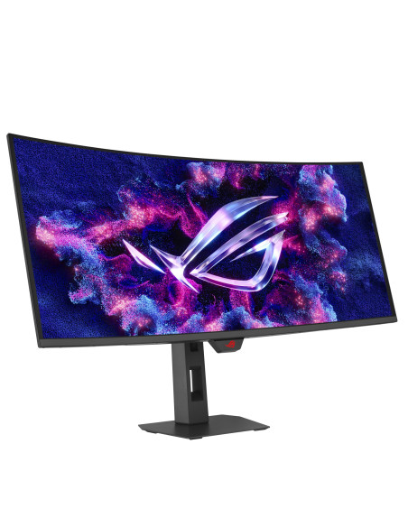 Monitor, ASUS, 34 ", 3440 x 1440 pixels, UltraWide Quad HD, Native aspect ratio 21:9, QD-OLED, Curved, 90LM0B70-B01171