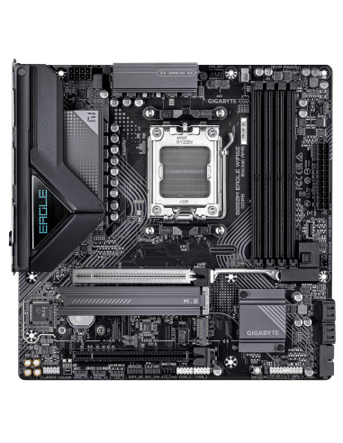 Mainboard, GIGABYTE, AMD B850, SAM5, Micro-ATX, Memory DDR5, Memory slots 4, B850MEAGLEWF6E