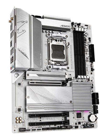 Mainboard, GIGABYTE, AMD B650, SAM5, ATX, Memory DDR5, Memory slots 4, B650AELITEAXICE1.1