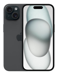 MOBILE PHONE IPHONE 15/128GB BLACK MTP03PX/A APPLE