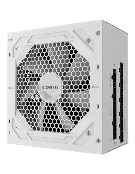 Power Supply, GIGABYTE, UD1000GM PG5 ICE, ATX 3.1, 1000 Watts, Efficiency 80 PLUS GOLD, PFC Active, MTBF 100000 hours, GP-UD100