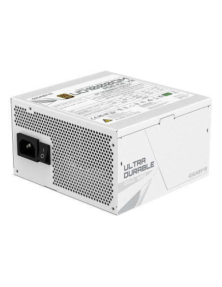 Power Supply, GIGABYTE, UD1000GM PG5 ICE, ATX 3.1, 1000 Watts, Efficiency 80 PLUS GOLD, PFC Active, MTBF 100000 hours, GP-UD100