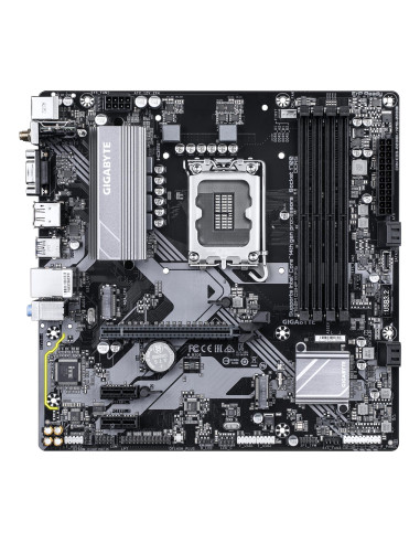 Mainboard, GIGABYTE, Intel B760 Express, LGA1700, Micro-ATX, Memory DDR5, Memory slots 4, B760MD3HPWIFI61.0