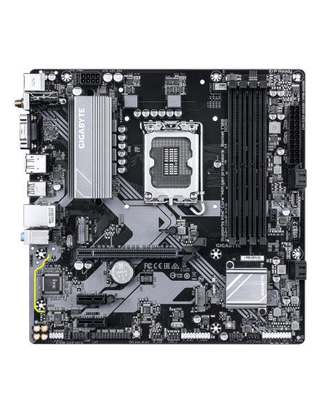Mainboard, GIGABYTE, Intel B760 Express, LGA1700, Micro-ATX, Memory DDR5, Memory slots 4, B760MD3HPWIFI61.0