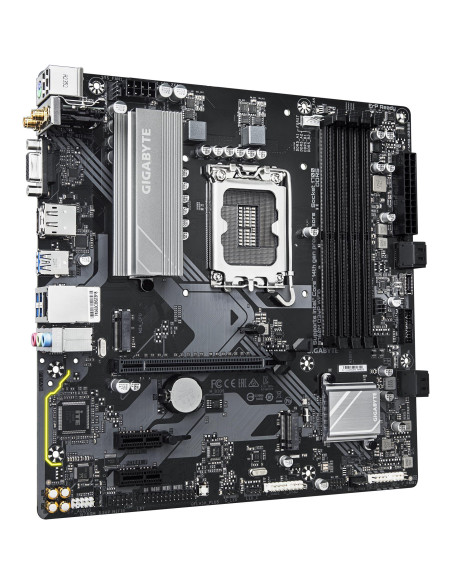 Mainboard, GIGABYTE, Intel B760 Express, LGA1700, Micro-ATX, Memory DDR5, Memory slots 4, B760MD3HPWIFI61.0