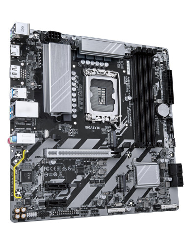 Mainboard, GIGABYTE, Intel B860 Express, LGA1851, Micro-ATX, Memory DDR5, Memory slots 4, 2xPCI-Express 1x, 1xPCI-Express 16x, 