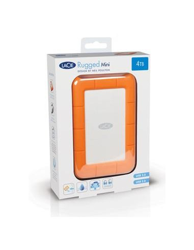 External HDD, LACIE, 4TB, USB 3.0, LAC9000633