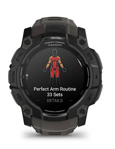 SMARTWATCH INSTINCT 3 AMOLED/BLK/CHARCO 010-03020-00 GARMIN