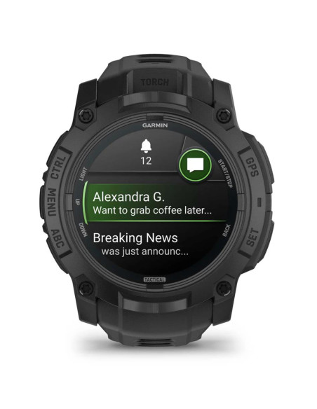 SMARTWATCH INSTINCT 3 AMOLED/BLACK 010-03020-50 GARMIN
