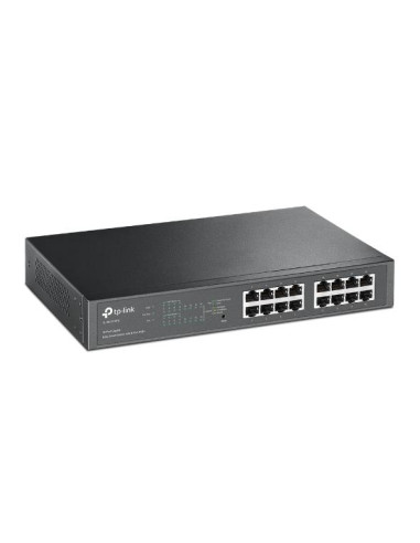 Switch, TP-LINK, Desktop/pedestal, 16x10Base-T / 100Base-TX / 1000Base-T, PoE+ ports 8, TL-SG1016PE