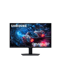 LCD Monitor, SAMSUNG, 27 ", 3840 x 2160 pixels, 4K Ultra HD, Native aspect ratio 16:9, LCD, Flat, LS27FG702EUXEN