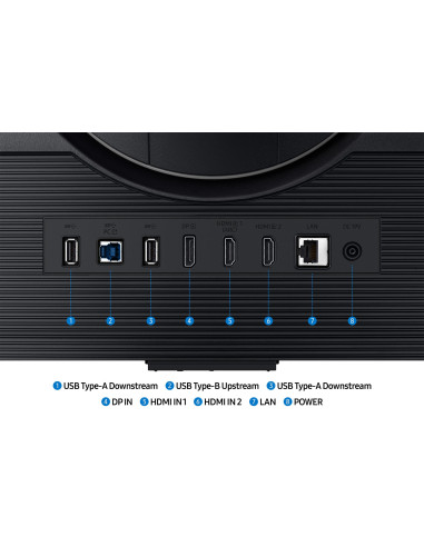 LCD Monitor, SAMSUNG, 27 ", 3840 x 2160 pixels, 4K Ultra HD, Native aspect ratio 16:9, LCD, Flat, LS27FG702EUXEN