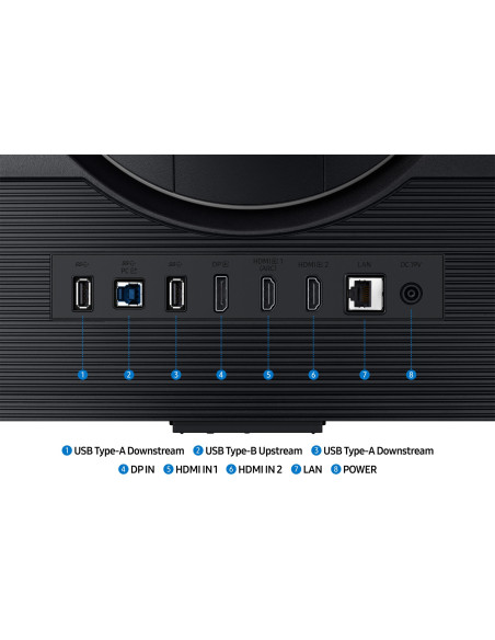 LCD Monitor, SAMSUNG, 27 ", 3840 x 2160 pixels, 4K Ultra HD, Native aspect ratio 16:9, LCD, Flat, LS27FG702EUXEN