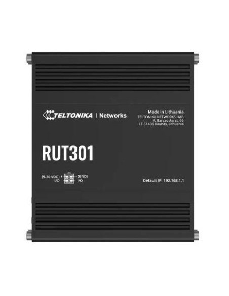 NET ROUTER 10/100M 5PORTS/RUT301 TELTONIKA