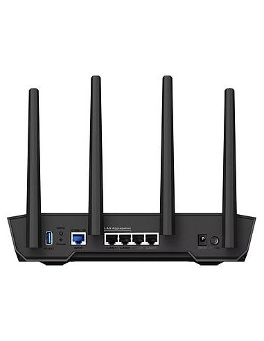 Wireless Router, ASUS, Wireless Router, 4200 Mbps, Mesh, Wi-Fi 5, Wi-Fi 6, IEEE 802.11n, USB 3.2, 1 WAN, 4x10/100/1000M, Number