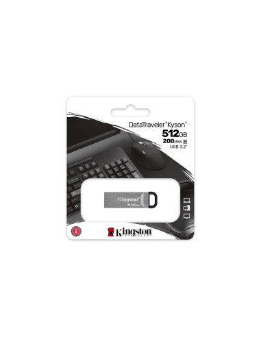 MEMORY DRIVE FLASH USB3.2/512GB DTKN/512GB KINGSTON
