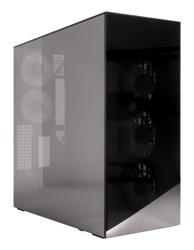 Case, ARCTIC, EATX, Black, Midi Tower, PC, Xtender VG (Mirror Black), ACPCC00019A
