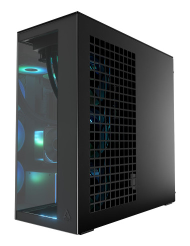 Case, ARCTIC, EATX, Black, Midi Tower, PC, Xtender VG (Mirror Black), ACPCC00019A