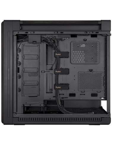 Case, ASUS, ProArt PA602 Wood Edition - Tempered Glass Panel, MidiTower, Case product features Transparent panel, ATX, EATX, Mi