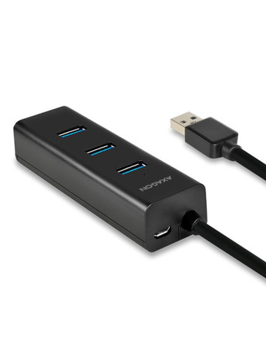 I/O HUB USB3.0 4PORT CHARGING/1.2M HUE-S2BL AXAGON