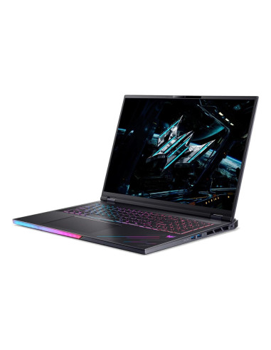 Notebook, ACER, Predator, HELIOS 18 AI, CPU Intel Core Ultra 9, 275HX, 18 ", 3840 2400 pixels, RAM 64 GB, DDR5-SDRAM, SSD 2000 