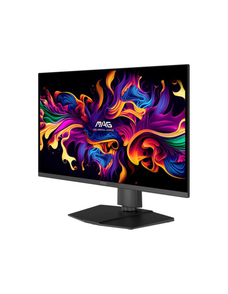 Monitor, MSI, MAG 273QP QD-OLED X24, 26.5", Gaming, Matte, Panel QD-OLED, 2560x1440, 16:9, 240Hz, 0.03 ms, Colour Black, MAG273