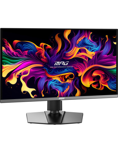 Monitor, MSI, MPG 271QRX QD-OLED, 26.5", Gaming, Panel QD-OLED, 2560x1440, 16:9, 360Hz, Matte, 0.03 ms, Swivel, Pivot, Height a