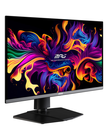 Monitor, MSI, MPG 271QRX QD-OLED, 26.5", Gaming, Panel QD-OLED, 2560x1440, 16:9, 360Hz, Matte, 0.03 ms, Swivel, Pivot, Height a