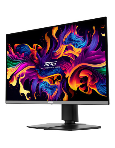 Monitor, MSI, MPG 271QRX QD-OLED, 26.5", Gaming, Panel QD-OLED, 2560x1440, 16:9, 360Hz, Matte, 0.03 ms, Swivel, Pivot, Height a