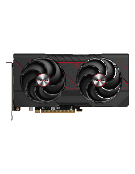 Graphics Card, SAPPHIRE, AMD Radeon RX 9060 XT, 16 GB, GDDR6, 128 bit, PCIE 5.0 16x, GPU 2700 MHz, Dual Slot Fansink, 2xHDMI, 1