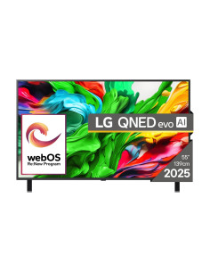TV Set, LG, 55 ", 4K Ultra HD, 3840 x 2160 pixels, Flat, 16:9, QNED evo, 55QNED85A3C