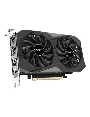 Graphics Card, GIGABYTE, NVIDIA GeForce RTX 3050, 6 GB, GDDR6, 96 bit, PCIE 4.0 16x, Memory 14000 MHz, GPU 1477 MHz, 2xHDMI, 2x