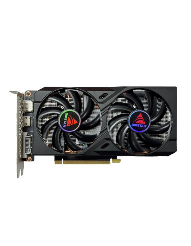 Graphics Card, BIOSTAR, NVIDIA GeForce GTX 1660 TI, 6 GB, GDDR6, 192 bit, PCIE 3.0 16x, GPU 1500 MHz, Dual Slot Fansink, 1xDVI-