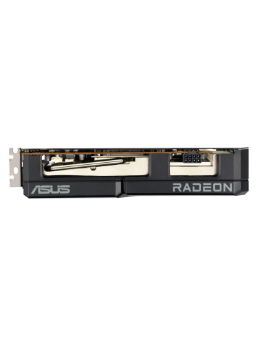 Graphics Card, ASUS, AMD Radeon RX 7600, 8 GB, GDDR6, 128 bit, PCIE 4.0 8x, Two and Half Slot Fansink, 1xHDMI, 3xDisplayPort, D
