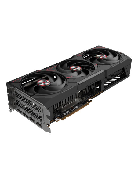 Graphics Card, SAPPHIRE, AMD Radeon RX 9070 XT, 16 GB, GDDR6, 256 bit, PCIE 5.0 16x, Triple slot Fansink, 2xHDMI, 2xDisplayPort