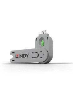 USB PORT BLOCKER KEY/GREEN 40621 LINDY