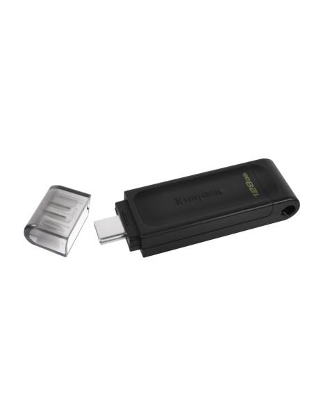 MEMORY DRIVE FLASH USB-C 128GB/DT70/128GB KINGSTON