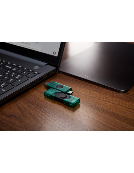 MEMORY DRIVE FLASH USB3.2/128G DUO DTDEG2/128GB KINGSTON