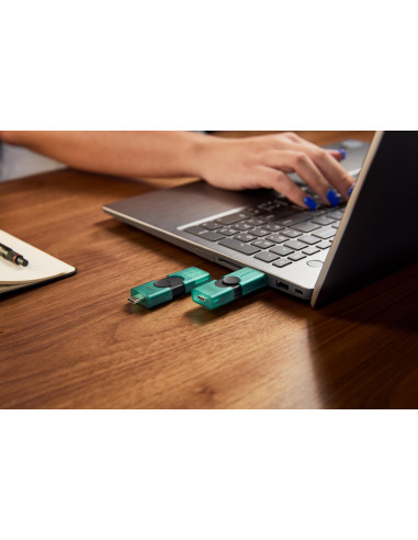 MEMORY DRIVE FLASH USB3.2/128G DUO DTDEG2/128GB KINGSTON
