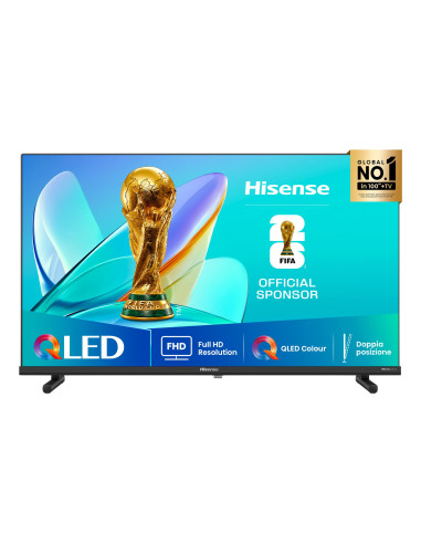 TV Set, HISENSE, 32 ", Full HD, 1920 x 1080 pixels, Flat, 16:9, QLED, 32A5Q