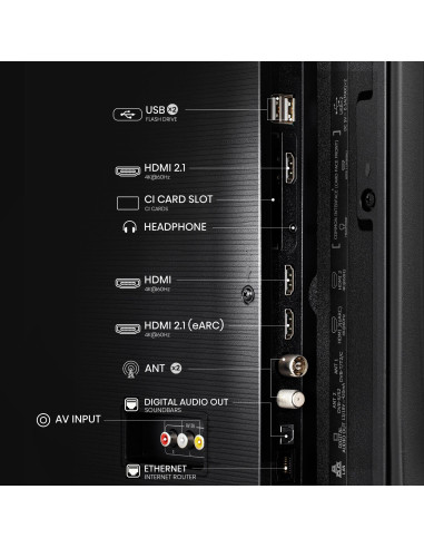 TV Set, HISENSE, 55 ", 4K Ultra HD, 3840 x 2160 pixels, Flat, 16:9, LED, 55A6Q