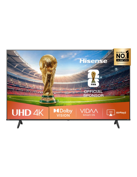 TV Set, HISENSE, 75 ", 4K Ultra HD, 3840 x 2160 pixels, Flat, 16:9, 75A6Q
