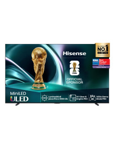 TV Set, HISENSE, 100 ", 4K Ultra HD, 3840 x 2160 pixels, Flat, 16:9, ULED, 100U7Q