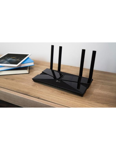 Wireless Router, TP-LINK, Router, 1500 Mbps, 1 WAN, 4x10/100/1000M, Number of antennas 4, ARCHERAX1500