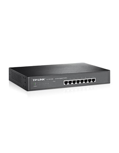 Switch, TP-LINK, Rack, 8x10Base-T / 100Base-TX / 1000Base-T, TL-SG1008