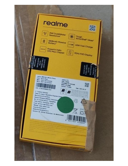 REALME C75 RMX3941(EU) 256GB 8GB STORM BLACK DAMAGE BOX