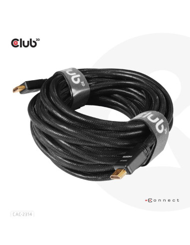 CABLE HDMI 15M/M/M CAC-2314 CLUB3D